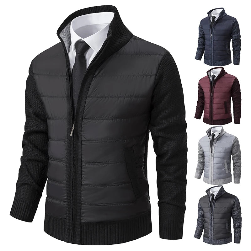 Veste cardigan en laine pour homme
