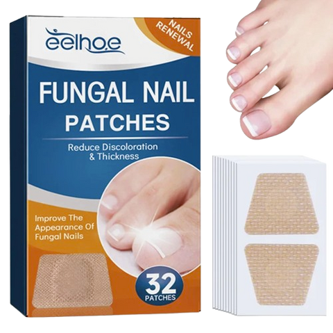 32x Patchs de Traitement Anti-Mycose pour Pieds