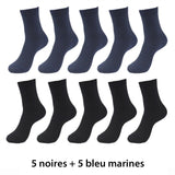 5 noirs 5 bleus marine / EUR 38-42,5 noirs 5 bleus marine / EUR 42.5-46