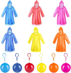 Lot de 2 Ponchos de Pluie + Housse Porte Clé