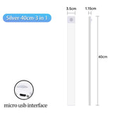 Trois couleurs en Une / Argent-40cm