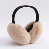 Cache-oreilles en fausses fourrure de lapin