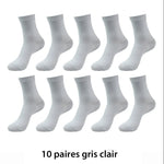 10 paires gris clair / EUR 38-42,10 paires gris clair / EUR 42.5-46