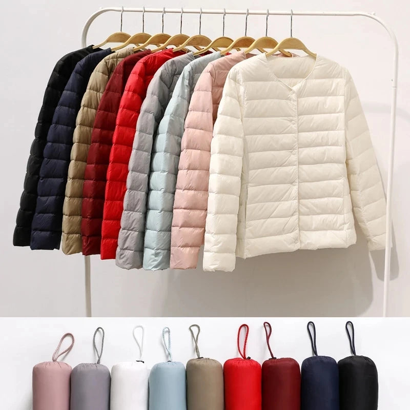 Doudoune Ultra Légère Femme – Compacte & Colorée