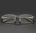 Lunettes mixtes progressives à branches flexibles
