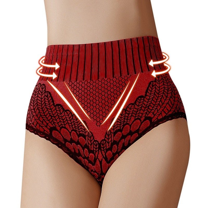 Lot de 3 culottes gainantes ventre plat et push up