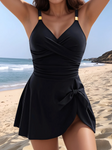 Maillot de Bain Jupe Femme Amincissant
