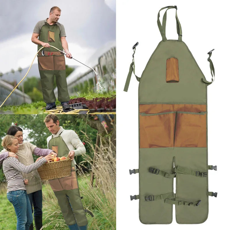 Tablier de Jardinage Protection des Jambes & Multi-poches