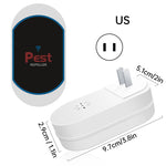 PEST REPELLENT - Répulsif d'Insectes Domestique Électronique à Ultrasons
