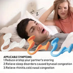 Lot de 4 Pince-Nez Anti-Ronflement - Sommeil de Qualité
