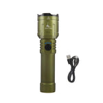 Lampe Torche Puissante Étanche Zoom 3000LM