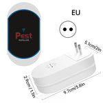 PEST REPELLENT - Répulsif d'Insectes Domestique Électronique à Ultrasons