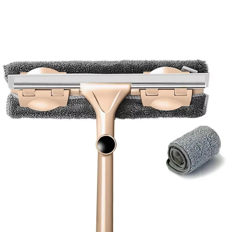 Nettoyeur de Vitres Télescopique 1,4M + 3 MOPS OFFERTES