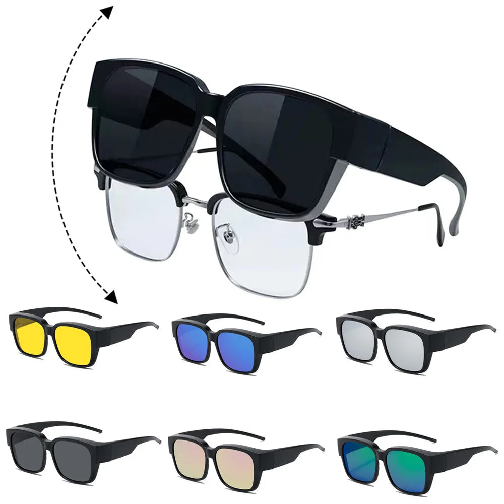 Surlunettes Solaires Polarisantes - Modèle Mixte