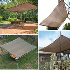Toile d'Ombrage Protection UV - Terrasse, Jardin, Piscine...