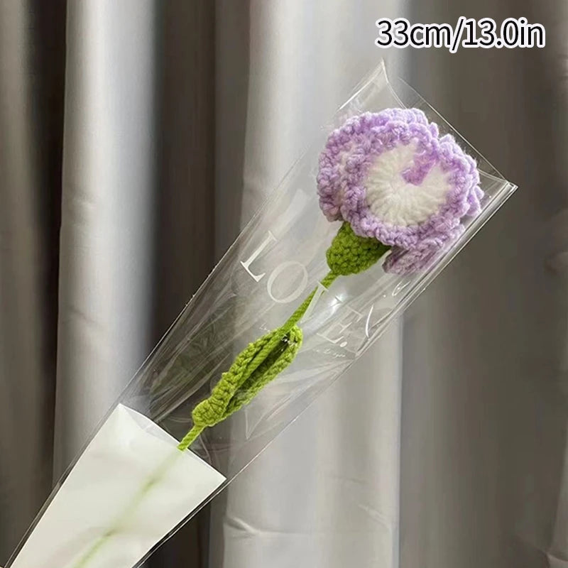 Fleur en Crochet Fait Main - Plaisir d'Offrir