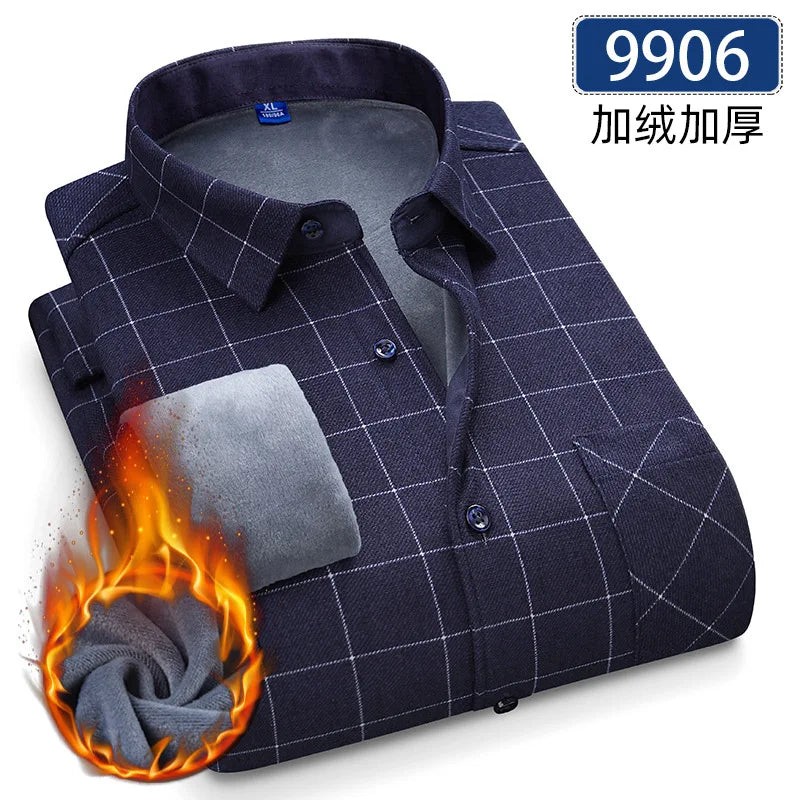 Bleu Nuit à Carreaux Fins / L,Bleu Nuit à Carreaux Fins / XL,Bleu Nuit à Carreaux Fins / XXL,Bleu Nuit à Carreaux Fins / XXXL,Bleu Nuit à Carreaux Fins / 4XL,Bleu Nuit à Carreaux Fins / 5XL
