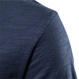 T-Shirt 100% Coton Décontracté à Col Rond et Manches Courtes