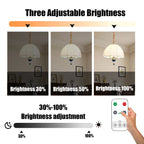 Ampoule LED E27 Rechargeable USB à Batterie Intégrée — Intensité Variable, Télécommande & Minuterie