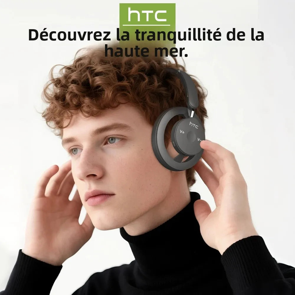 Casque V6.0 Sans FIl Pliable Respirant Touch Control