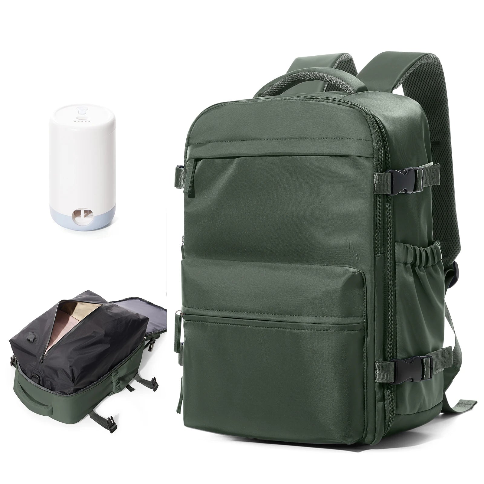 Sac à Dos de Voyage à Compression Sous Vide - Pompe OFFERTE