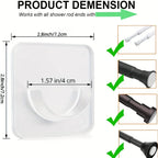 Lot de 10 Supports de Tringle Auto-adhésifs Puissant