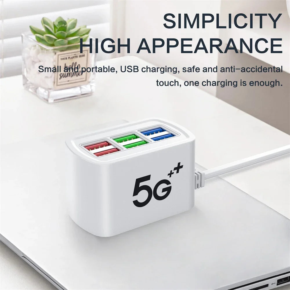 Multiprise USB Haute Vitesse 6 Appareils