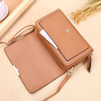 Portefeuille Femme Grande Capacité – Multi-Cartes avec Compartiment Téléphone – Style Chic & Décontracté