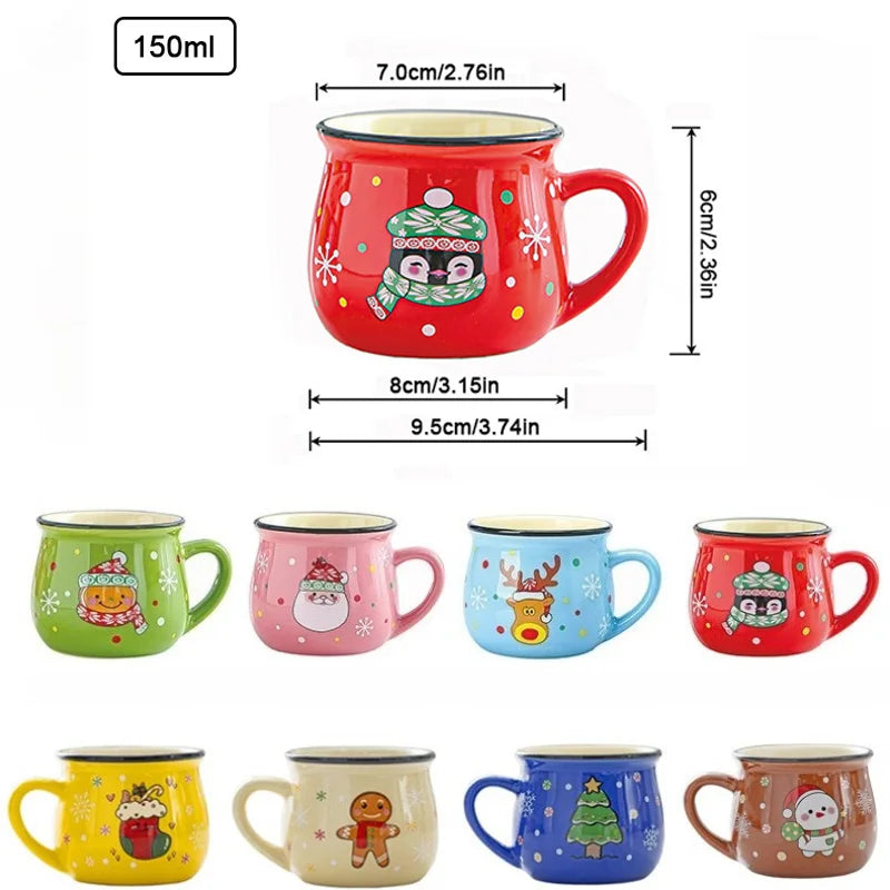 Tasse de Noël en Céramique 150ML