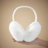 Cache-oreilles en fausses fourrure de lapin