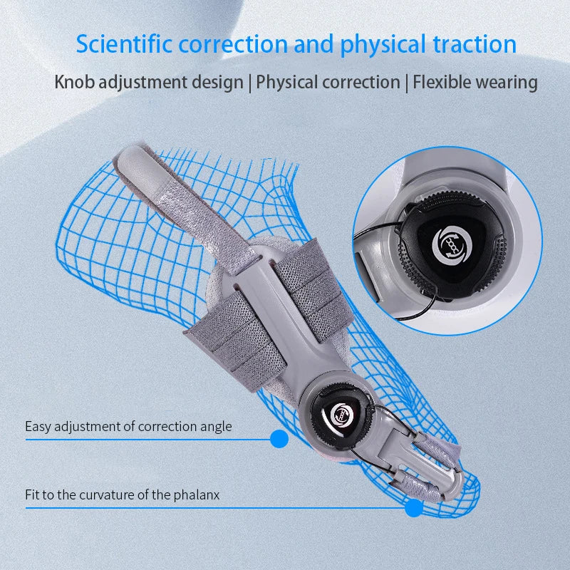 Attelle Ajustable pour Redressement d'Hallux Valgus