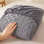 Protège-Matelas Matelassé Antibactérien & Imperméable