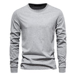T-Shirt en 100% Coton Intemporel Manches Longues - Homme