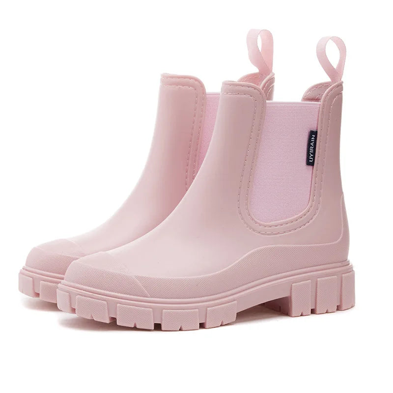 Bottes mi-hautes imperméables pour femmes