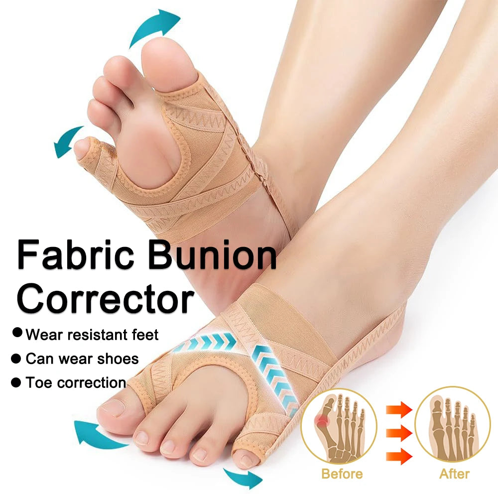 Correcteur d’Oignons Réglable en Tissu Respirant