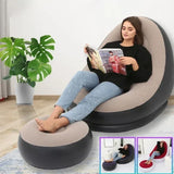 Pouf Gonflable COSY+ avec repose pied + Pompe OFFERTE