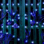 Guirlande Lumineuse Solaire Florale pour Jardin