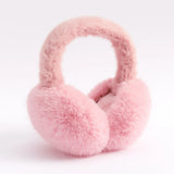 Cache-oreilles en fausses fourrure de lapin