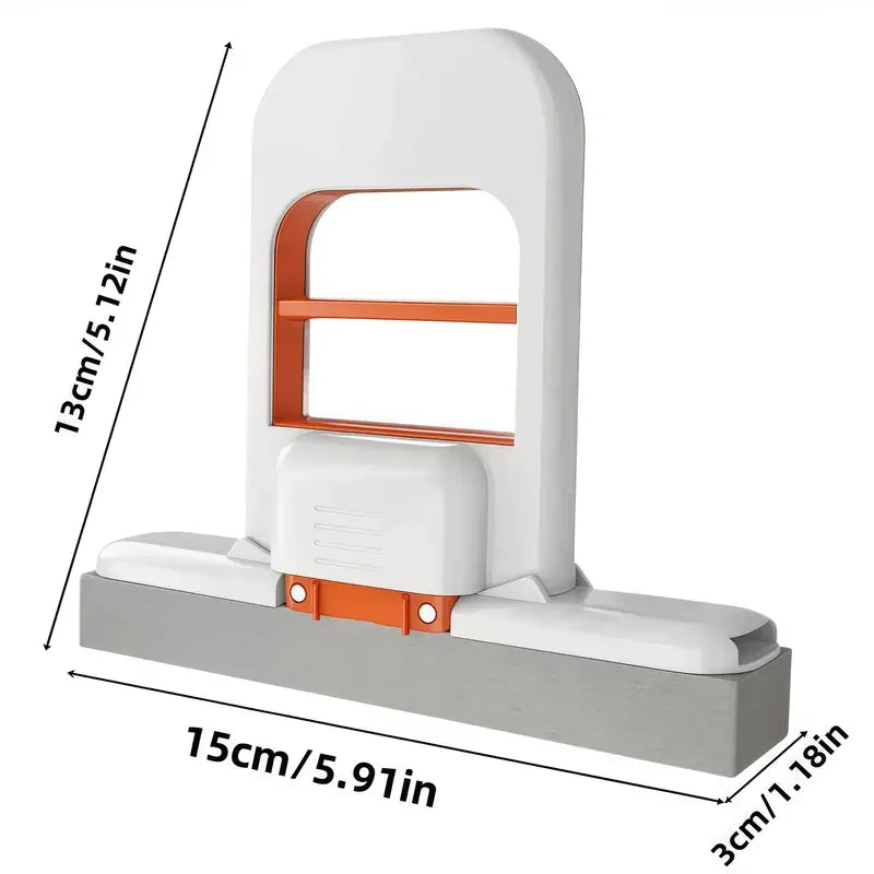 Mini Balai Éponge Essoreur Pliable – Nettoyage Vitres, Cuisine, Salle de Bain et Voiture