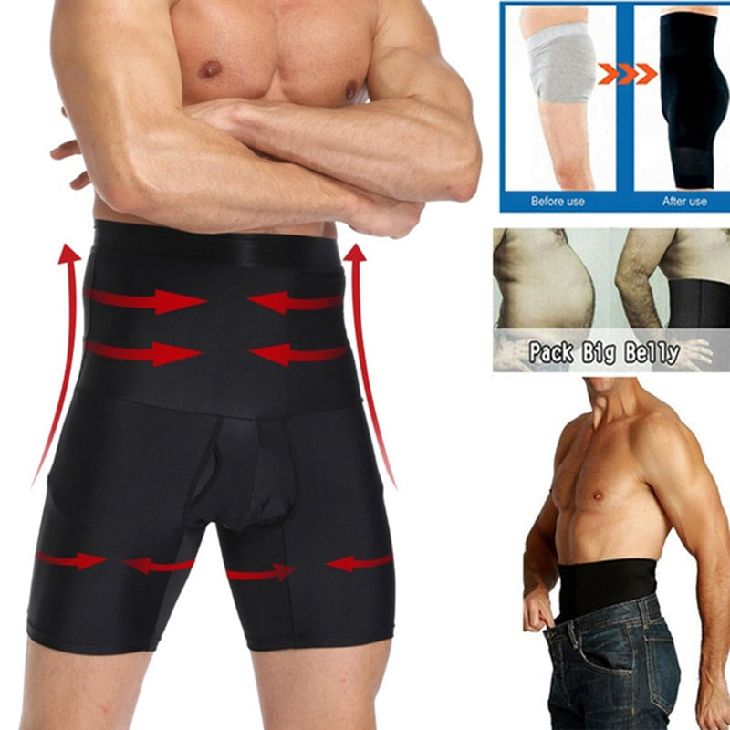 Gaine boxer amincissante pour homme