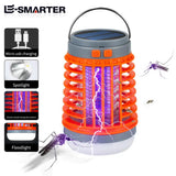 Lampe LED anti-moustiques à énergie solaire