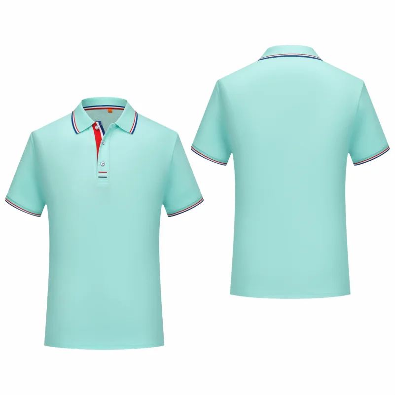 Polo homme décontracté respirant à col revers
