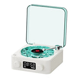 Mini Enceinte Rétro avec Effet Lumineux Relaxant