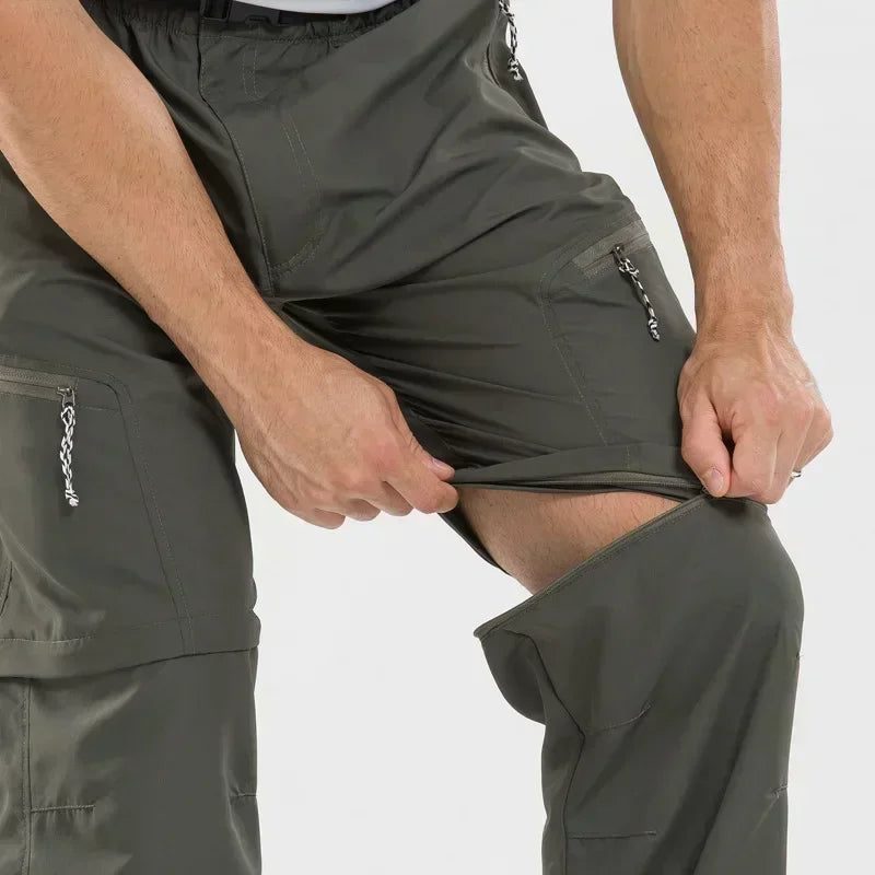 Pantalon Cargo Randonnée 2 en 1 Amovible