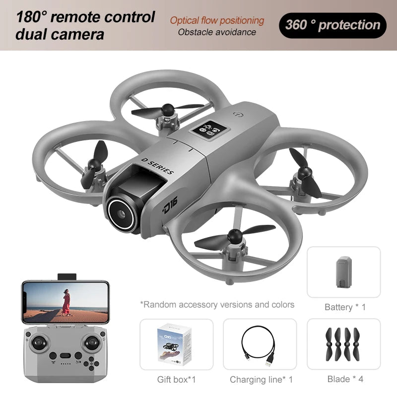 Mini Drone 8K HD avec Évitement d’Obstacles
