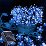 Guirlande Lumineuse Solaire Florale pour Jardin
