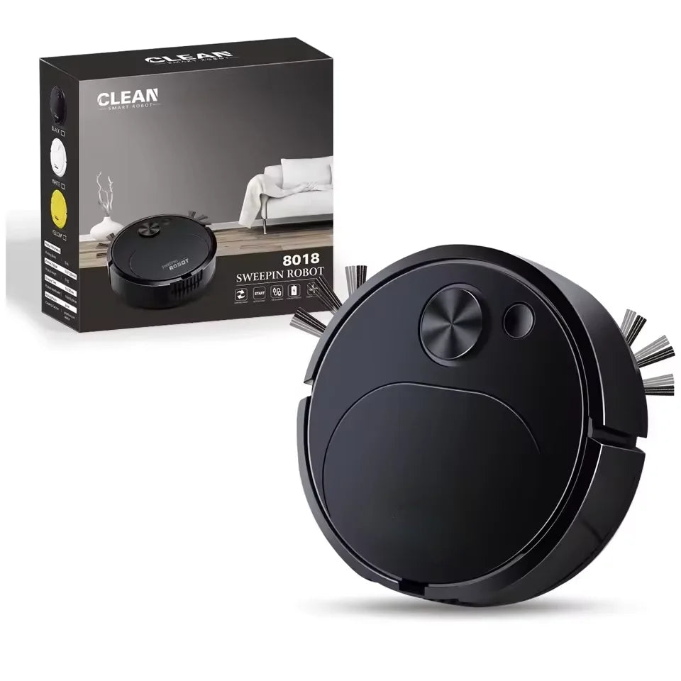Mini Robot Aspirateur 3 EN 1 - Balaie, Aspire et Lave