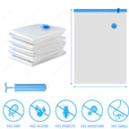 3x Sacs de Rangement sous vide 80% GAIN DE PLACE - Pompe OFFERTE