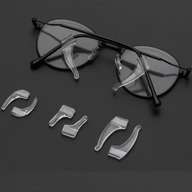 60x Crochets en Silicone pour Lunettes Antiglisse