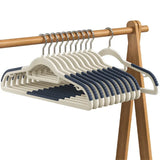 Lot de 10 Cintres antidérapants et ultra-fins